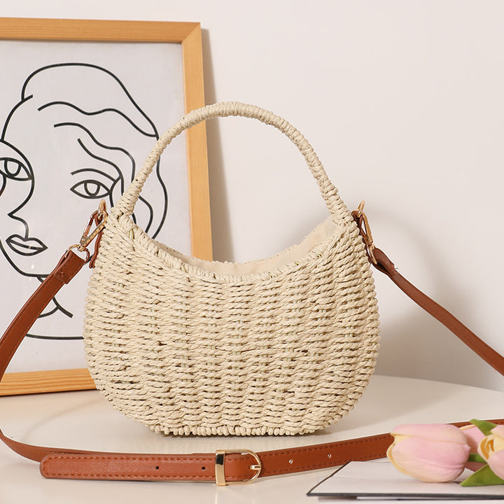 High-quality natural material handbag Skanto