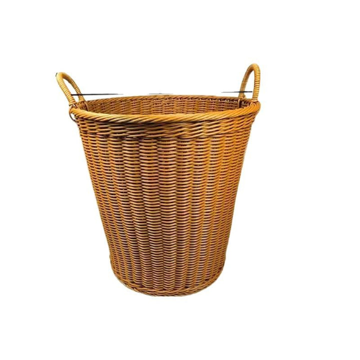 Unisex Robuster Oppbevaringskurv laget av flettet Rattan Skanto
