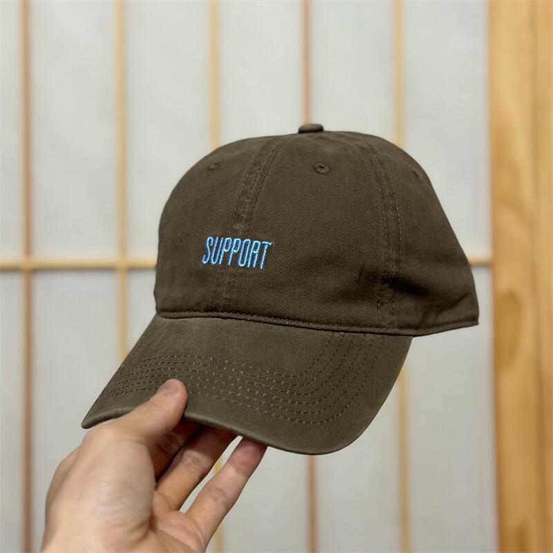 Herre Støttende Brodert Bomulls Baseball Caps Skanto