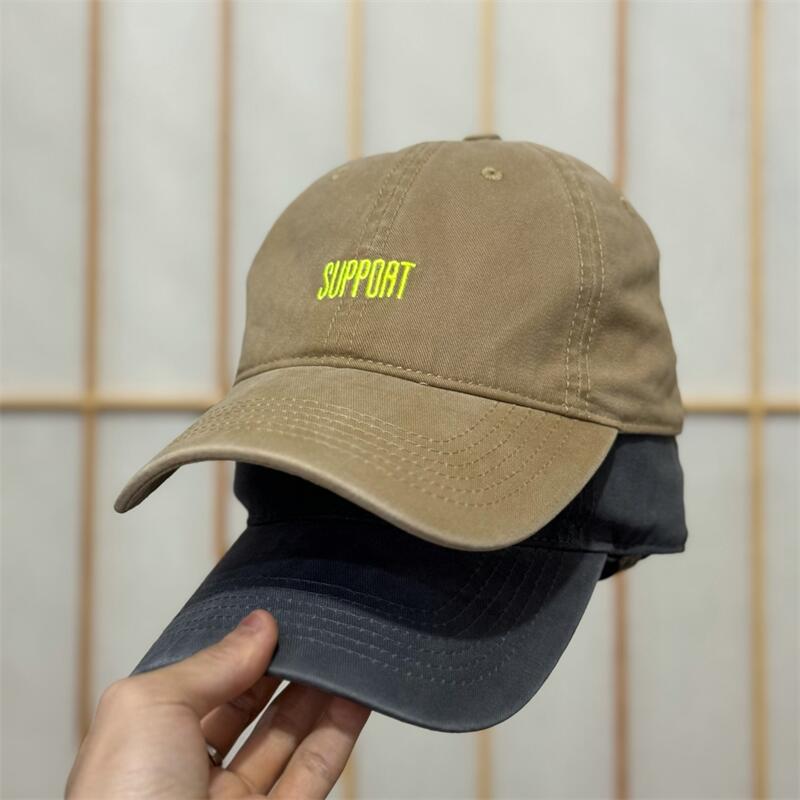 Herre Støttende Brodert Bomulls Baseball Caps Skanto