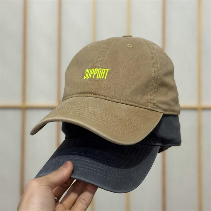 Herre Støttende Brodert Bomulls Baseball Caps Skanto