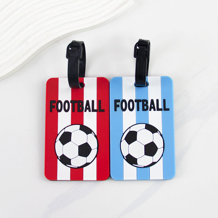Fotball-tema Bagasjelapp Skanto