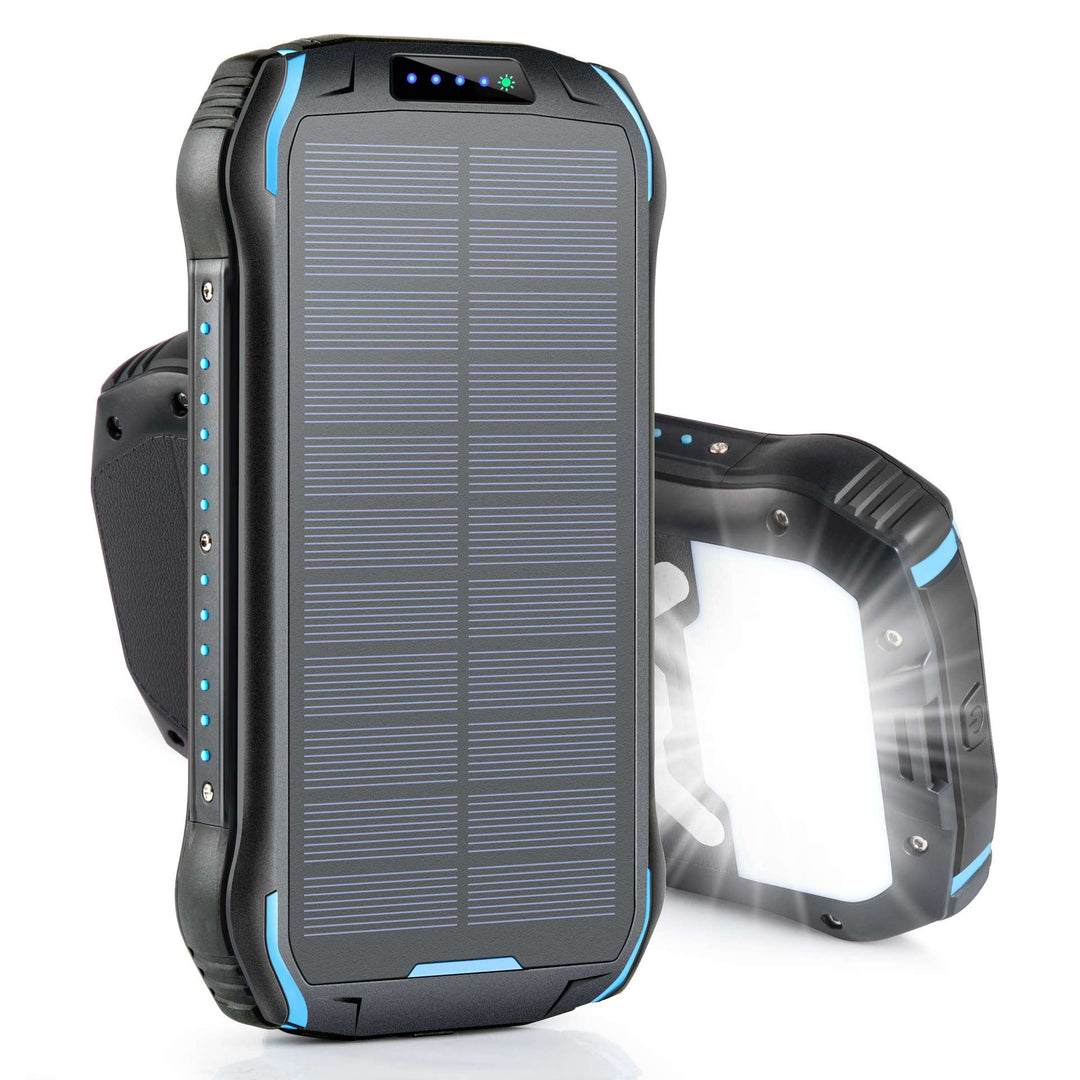 Solar-Powerbank med Høy lagringskapasitet og Ip66 beskyttelse Skanto