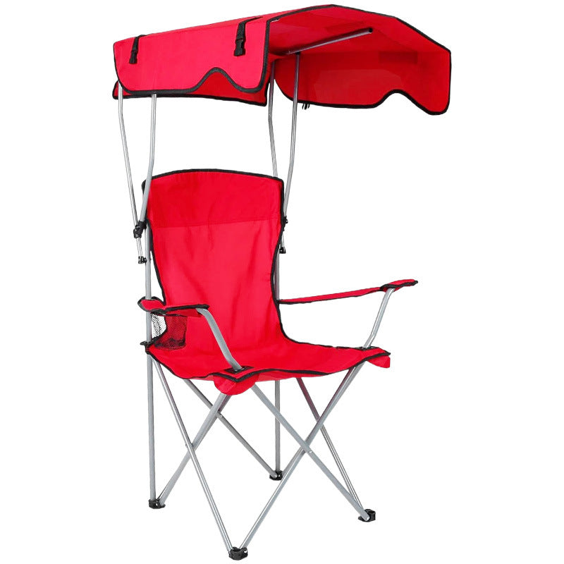 Women's Folding Sun Lounger with Canopy Skanto