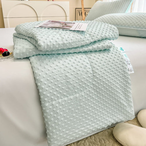 Reversibel Teksturert Ultra-Myk Iskrem-Liknende Kjølende Sommerdyne | Skanto
