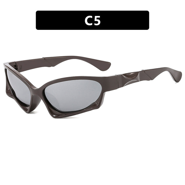 Women's sporty sunglasses with modern, aerodynamic design Skanto