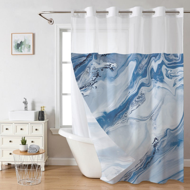 Luksuriøst Marmor Design Dusjforheng Skanto