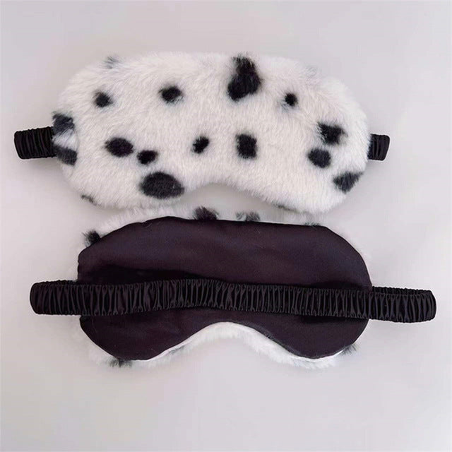Dame nan myk Plüsch søvnmask med ergonomisk polstring og elastisk komfortbånd Skanto