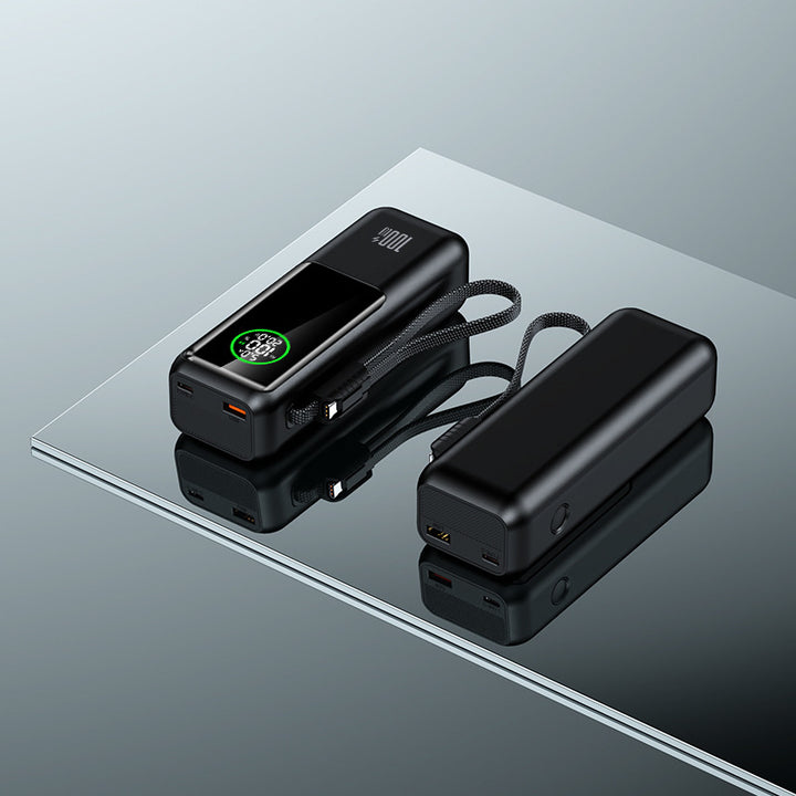 Powerbank med innovativ multifunksjonalitet og digitalt smartdisplay Skanto
