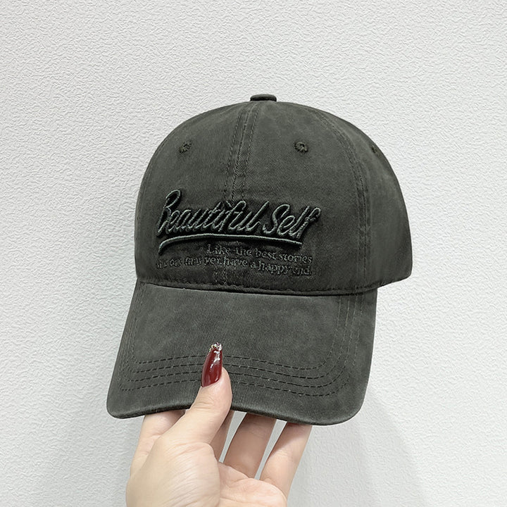 Kvinne Trendy Brodert Caps Skanto