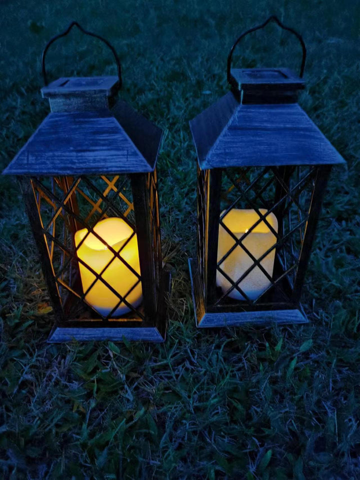 Vintage Ute Solcelle Lantern