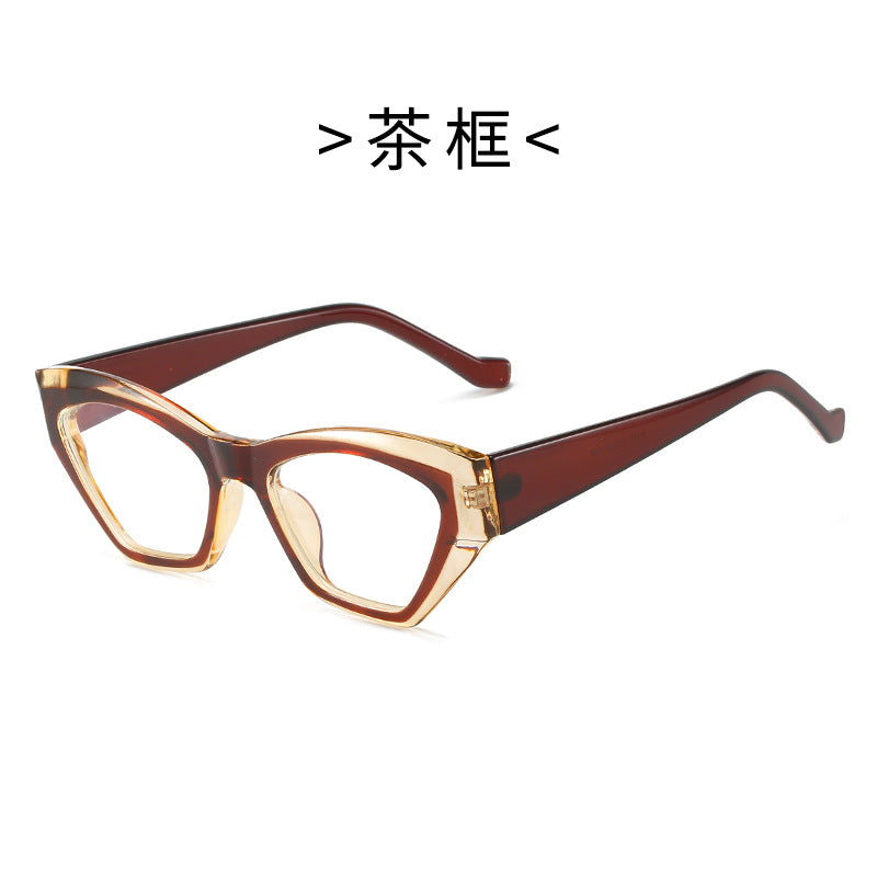 Dame Cat-Eye solbrille med UV-beskyttelse Skanto
