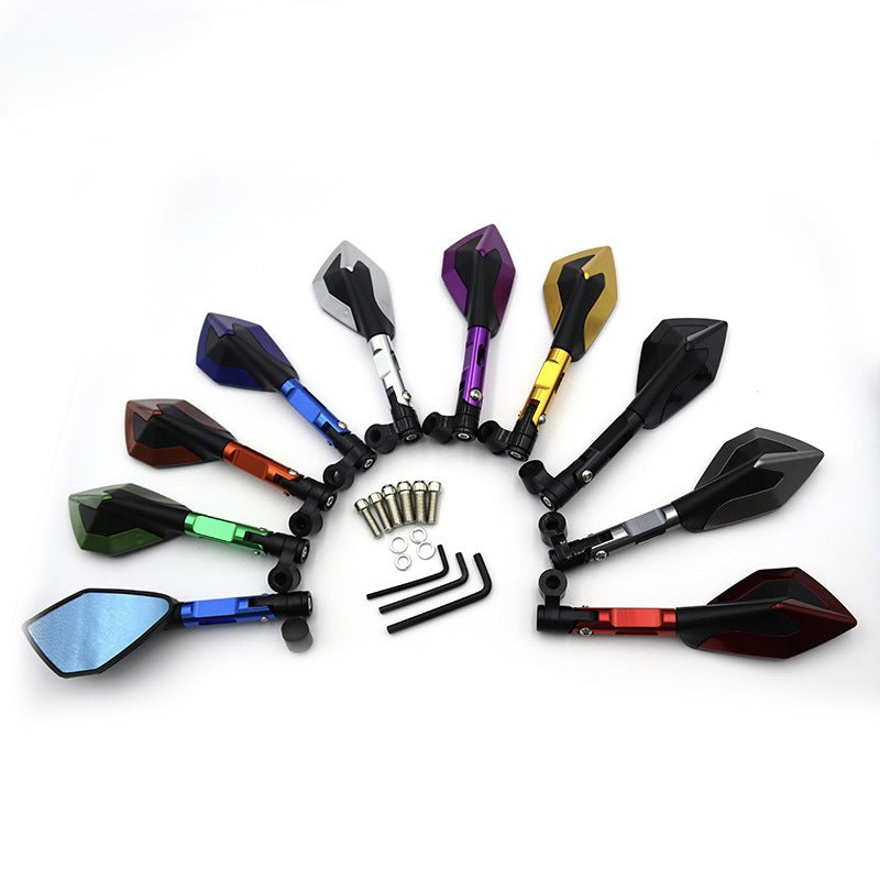 High-Visibility Adjustable Racing Mirrors Skanto