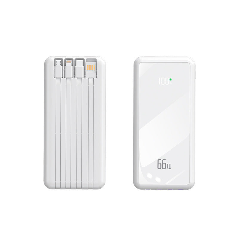 Ultra-slank Powerbank med flere ladealternativer Skanto