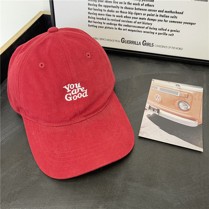 Kvinne Corduroy Grafisk Baseball Cap Skanto