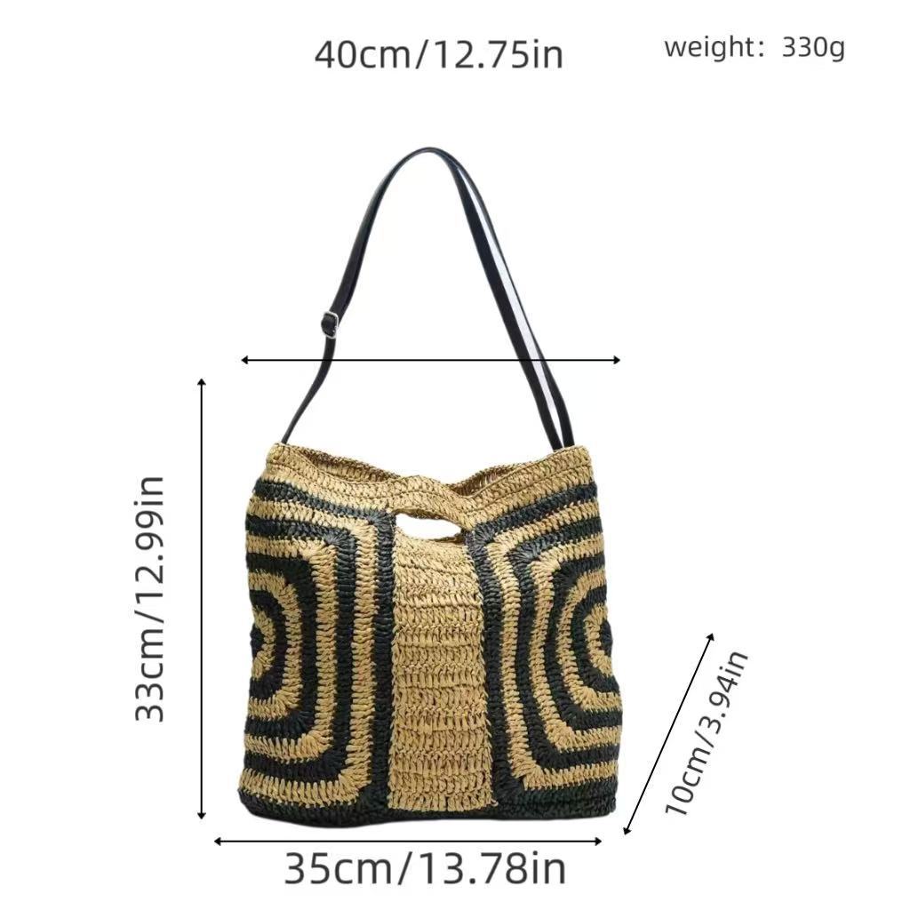 Håndveske med Moderne Geometrisk Design Skanto