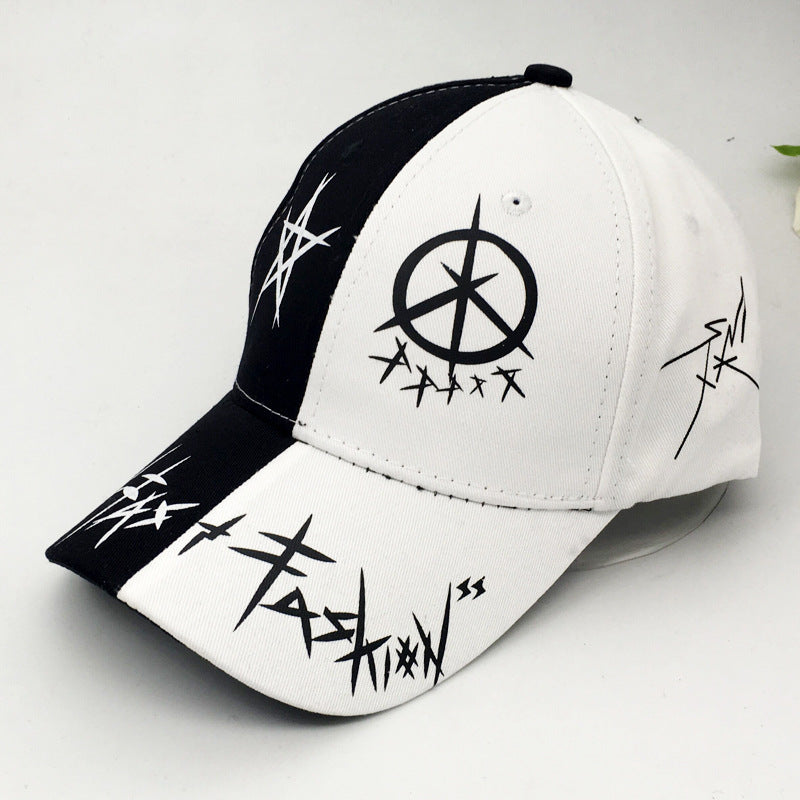 Herre Kunstnerisk Grafisk Snapback Caps Skanto