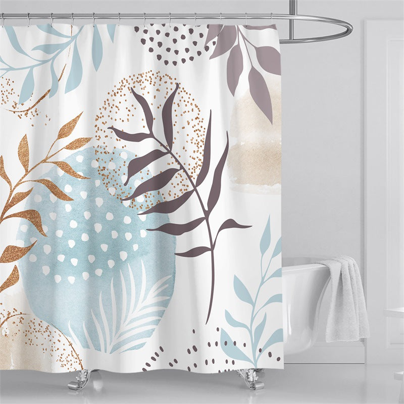 Blomster mønster dusjforheng Skanto