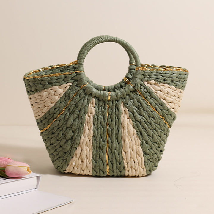 Handmade basket bag in modern design Skanto