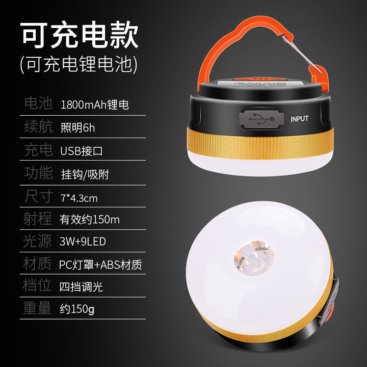 Campinglampe Skanto