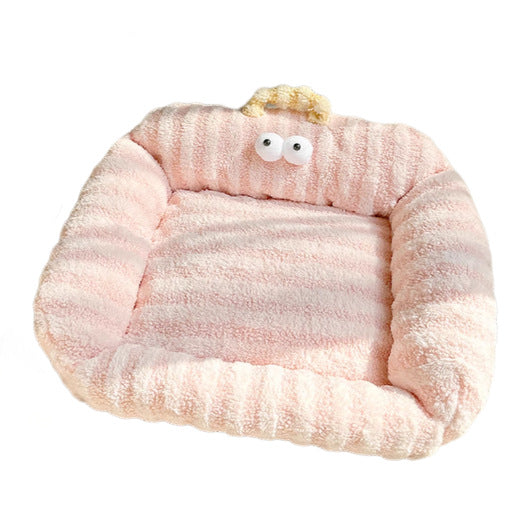 Plush tegneserieinspirert hundeseng