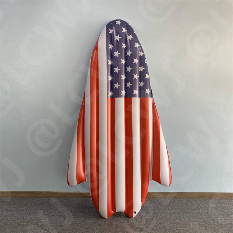 Unisex oppustbar surfbrett med patriotisk design Skanto