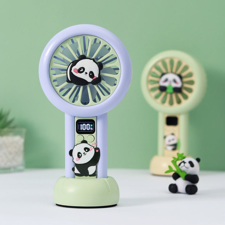Unisex Bærbar Mini-vifte med LED-skjerm Skanto