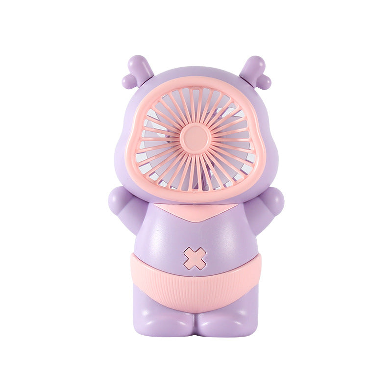 Dame portable mini vifte i bjørn design Skanto