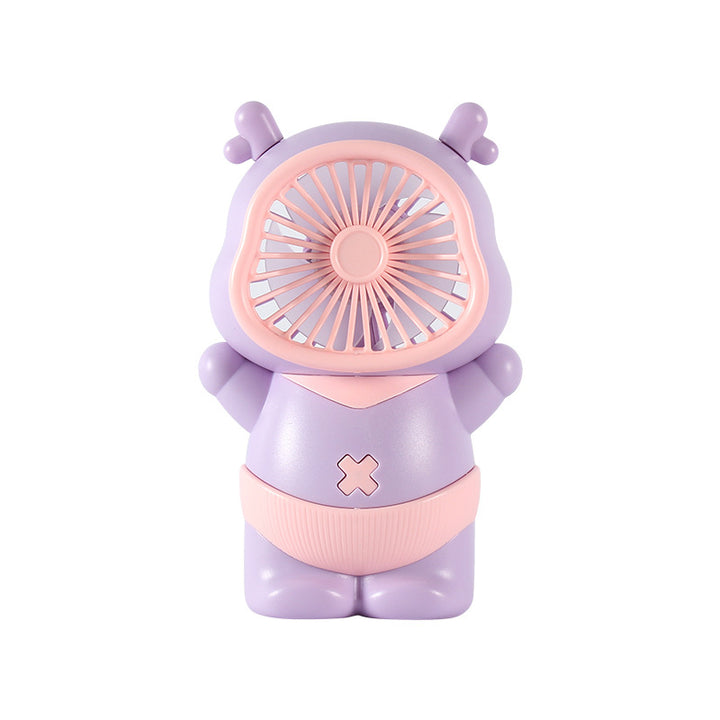 Dame portable mini vifte i bjørn design Skanto