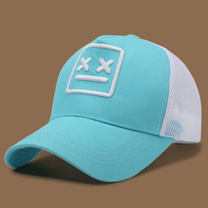 Dame Sports baseball caps med nett sider Skanto