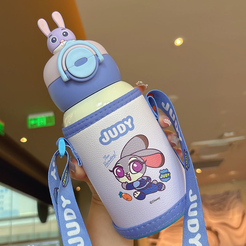 Dame Isolert drikkeflaske med lekent Disney-motiv Skanto