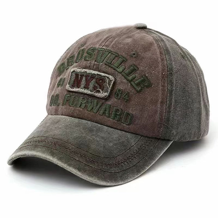 Menn's Slittet Vintage-inspirert Baseball Cap Skanto