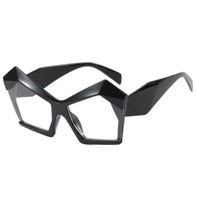 Dame geometrisk designerbrille Skanto