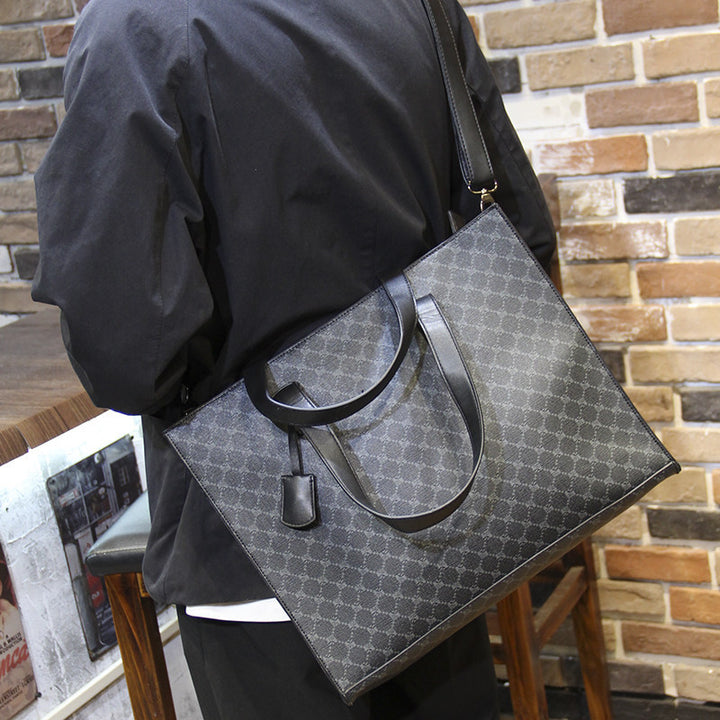 Elegant Trillebag med Strukturert Design Skanto