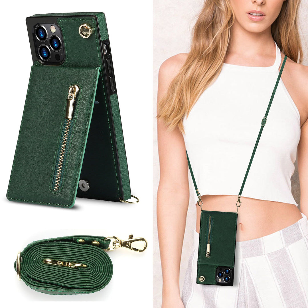 Skanto | 3i1 Telefonveske med kort- og myntlomme crossbody veske