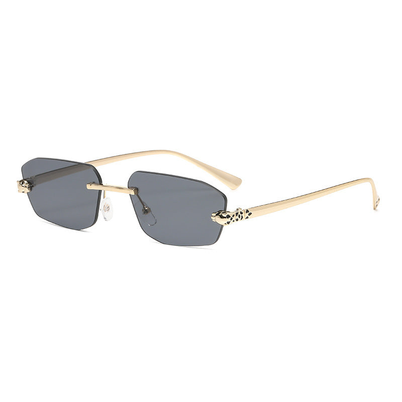 Women's Elegant Half-Rim Sunglasses Skanto