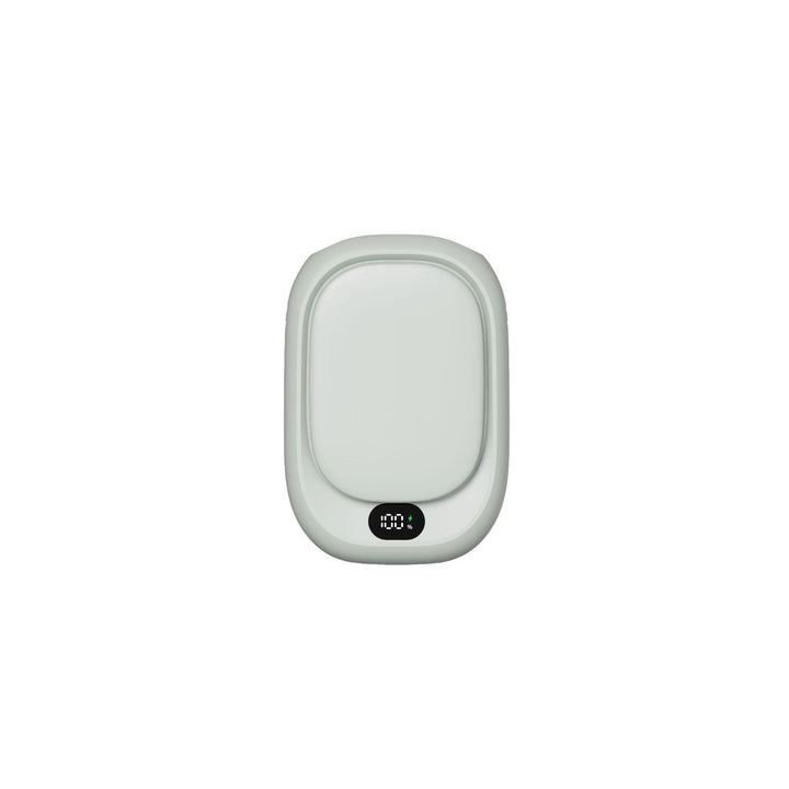 Unisex nan oppladbar elektrisk håndvarmer power bank med LED batteri skjerm Skanto