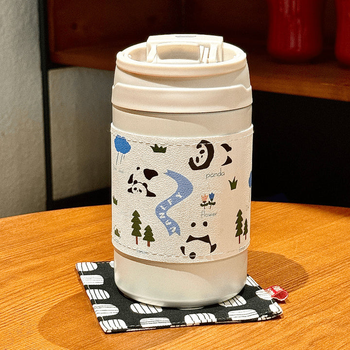 Dame Isolert kaffe-kopp med elegant design og sikkert lokksystem Skanto