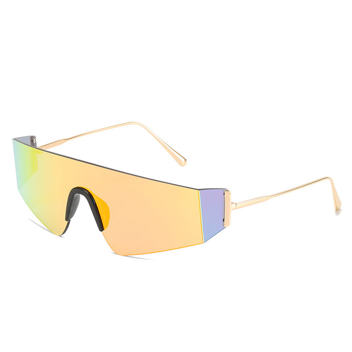 Dame futuristisk Oversized-solbrille Skanto