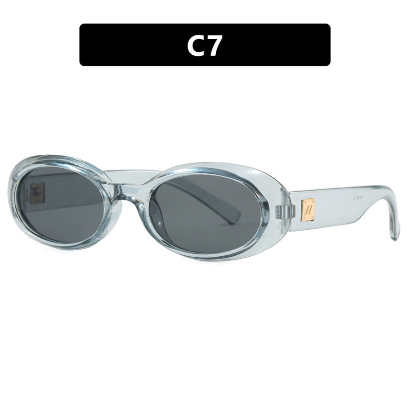 Women's exclusive sunglasses in elegant oval design Skanto