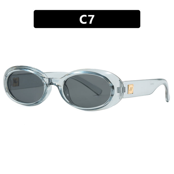 Women's exclusive sunglasses in elegant oval design Skanto