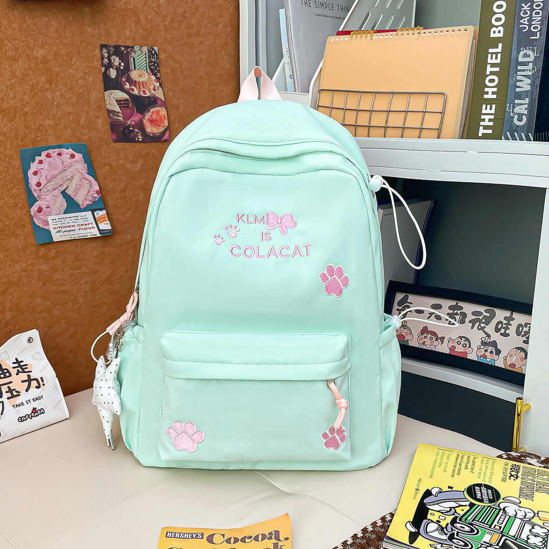 Søt anime-tema skole ryggsekk