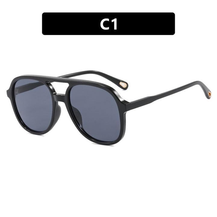 Women's geometric sunglasses with luxurious frame Skanto