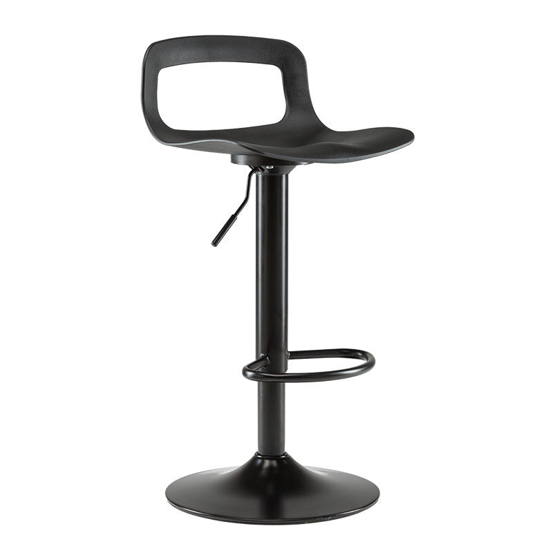 Høydejusterbar Barstol Med Ergonomisk Sitteflate Og Svingbart Design Skanto