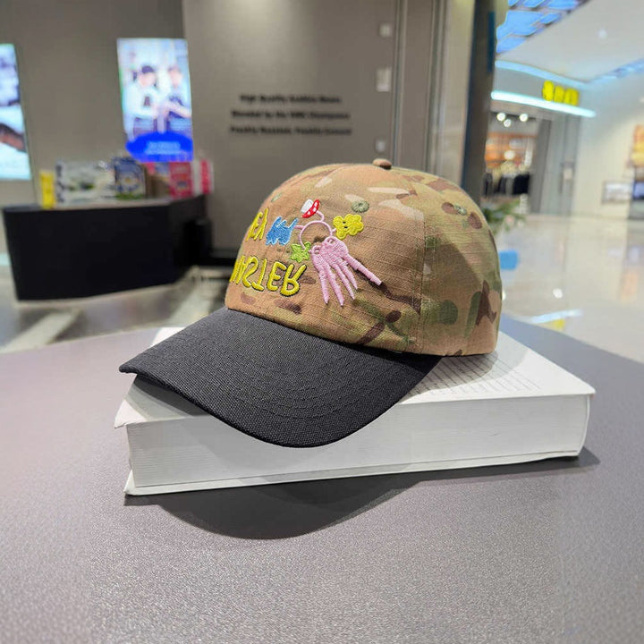Unisex Brodert Camo Cap Skanto