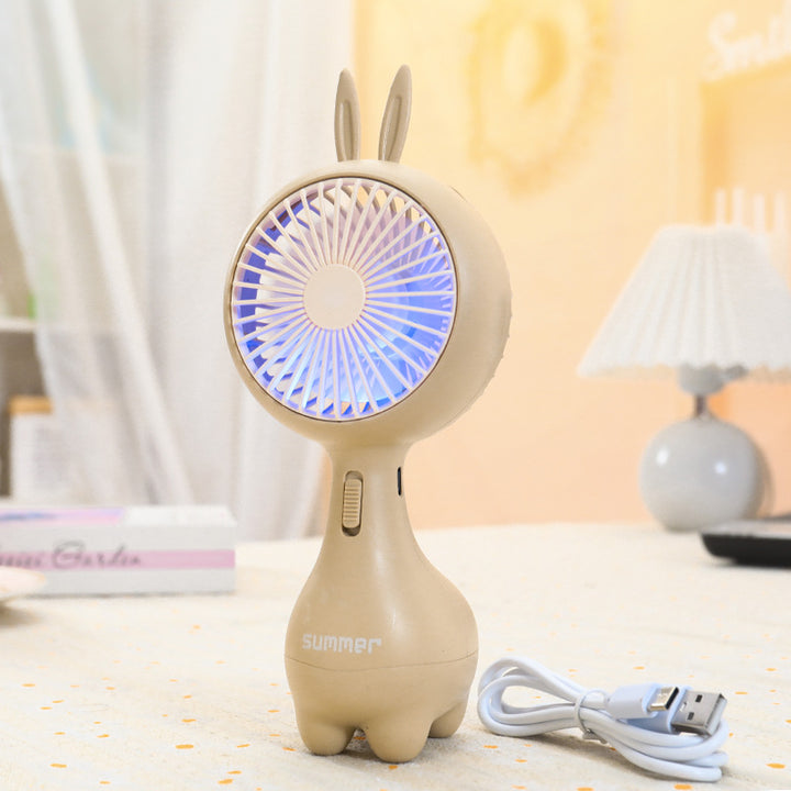 Dame portable mini håndvifte med fleksibel monteringsmekanisme Skanto
