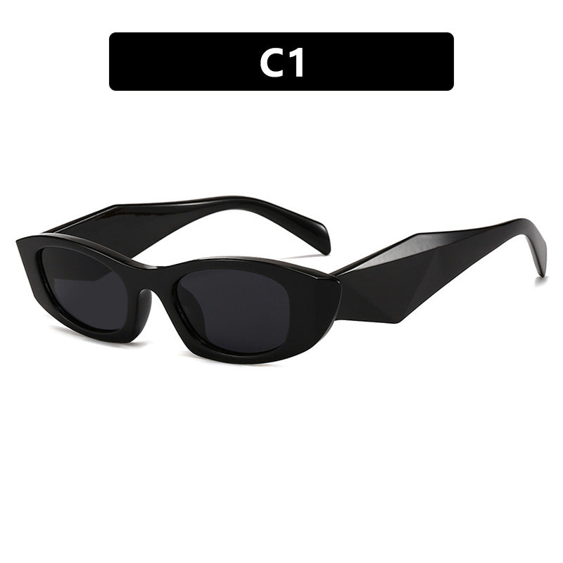 Women's Trendy Cat-Eye Sunglasses with Unique Frame and UV Protection Skanto