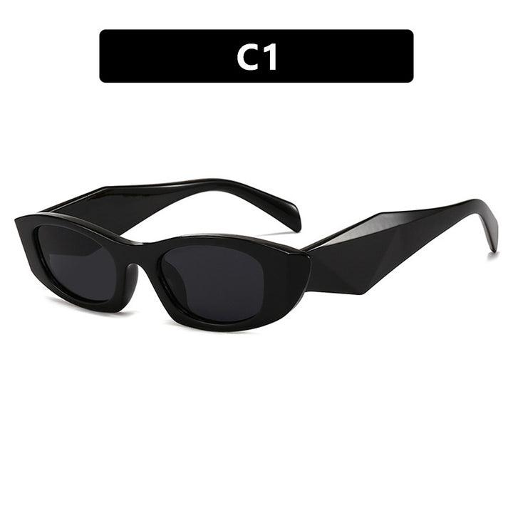 Women's Trendy Cat-Eye Sunglasses with Unique Frame and UV Protection Skanto