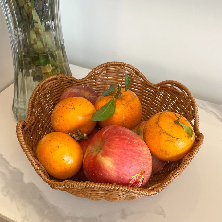 Damer dekorativ kurv i blomsterform Skanto