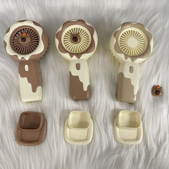 Unisex Bærbar USB Mini-vifte med flere hastighetsinnstillinger og fleksibel tilt Skanto